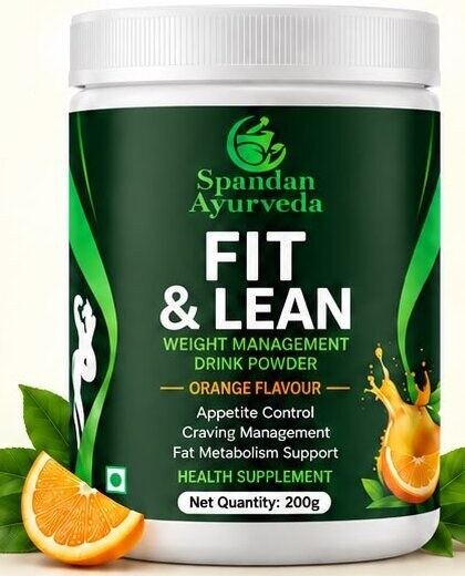 Fit n Lean — Weight-management drink powder · Orange flavour · 200 g