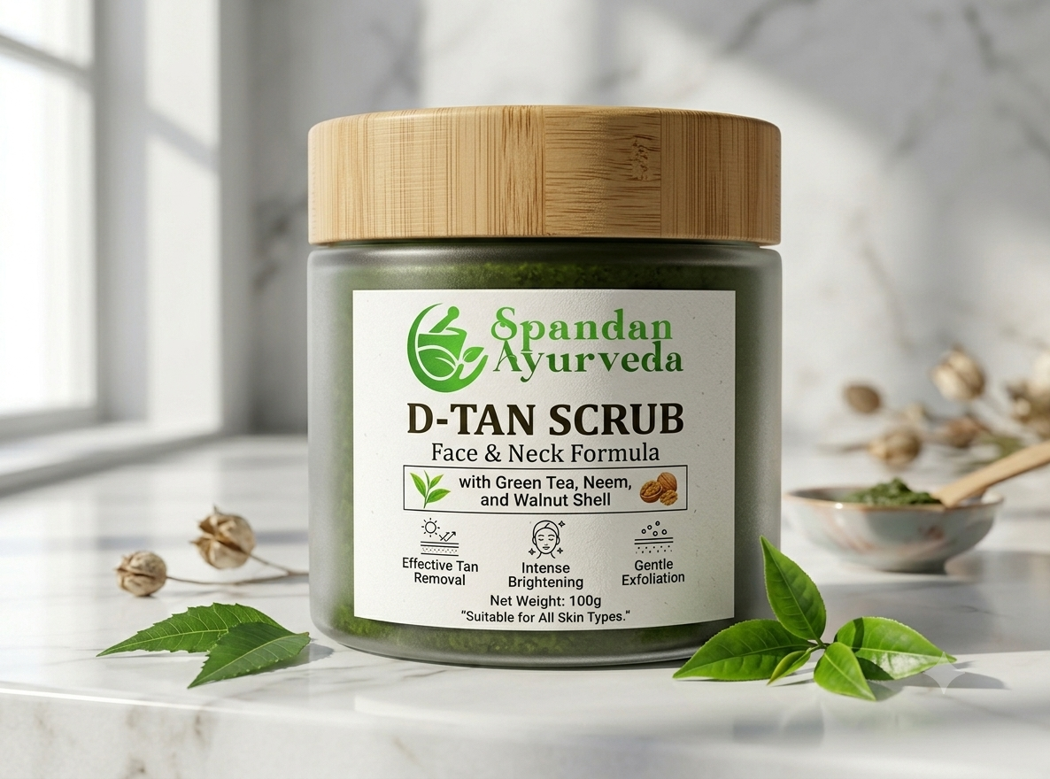 D-Tan Scrub — Face & Neck